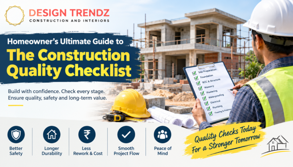 Construction Quality checklist