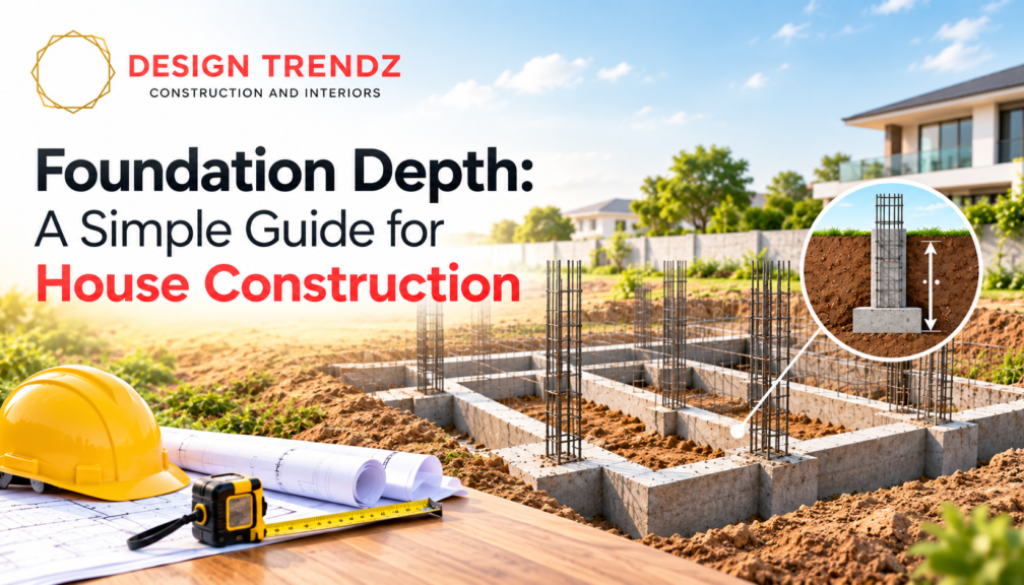 house foundation work in Hyderabad