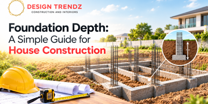 house foundation work in Hyderabad