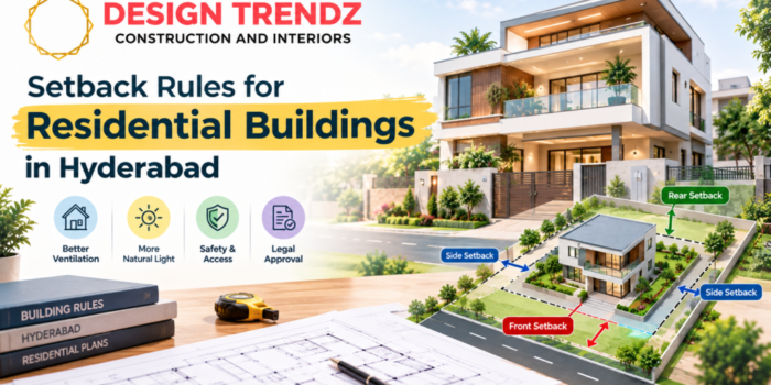 Setback Rules for Residential Buildings in Hyderabad