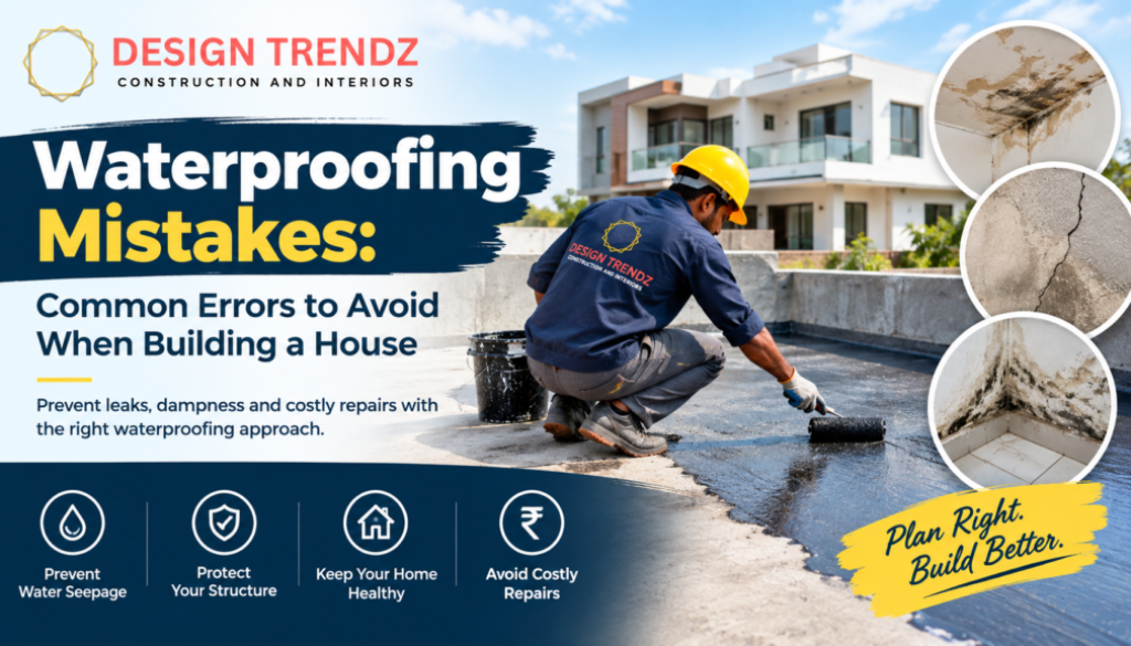 Waterproofing mistakes
