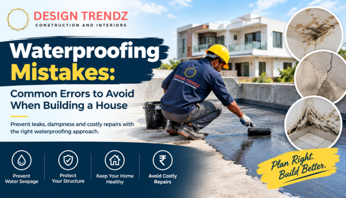 Waterproofing mistakes