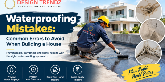 Waterproofing mistakes