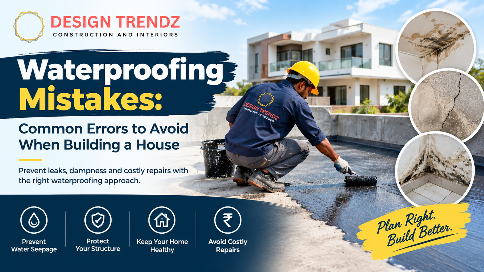 Waterproofing Mistakes